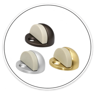 Link Hardware Floor Mounted Low-Profile 3/32" Base Dome Stop