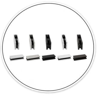 Link Hardware Top or Bottom Patch Fitting - Less Insert