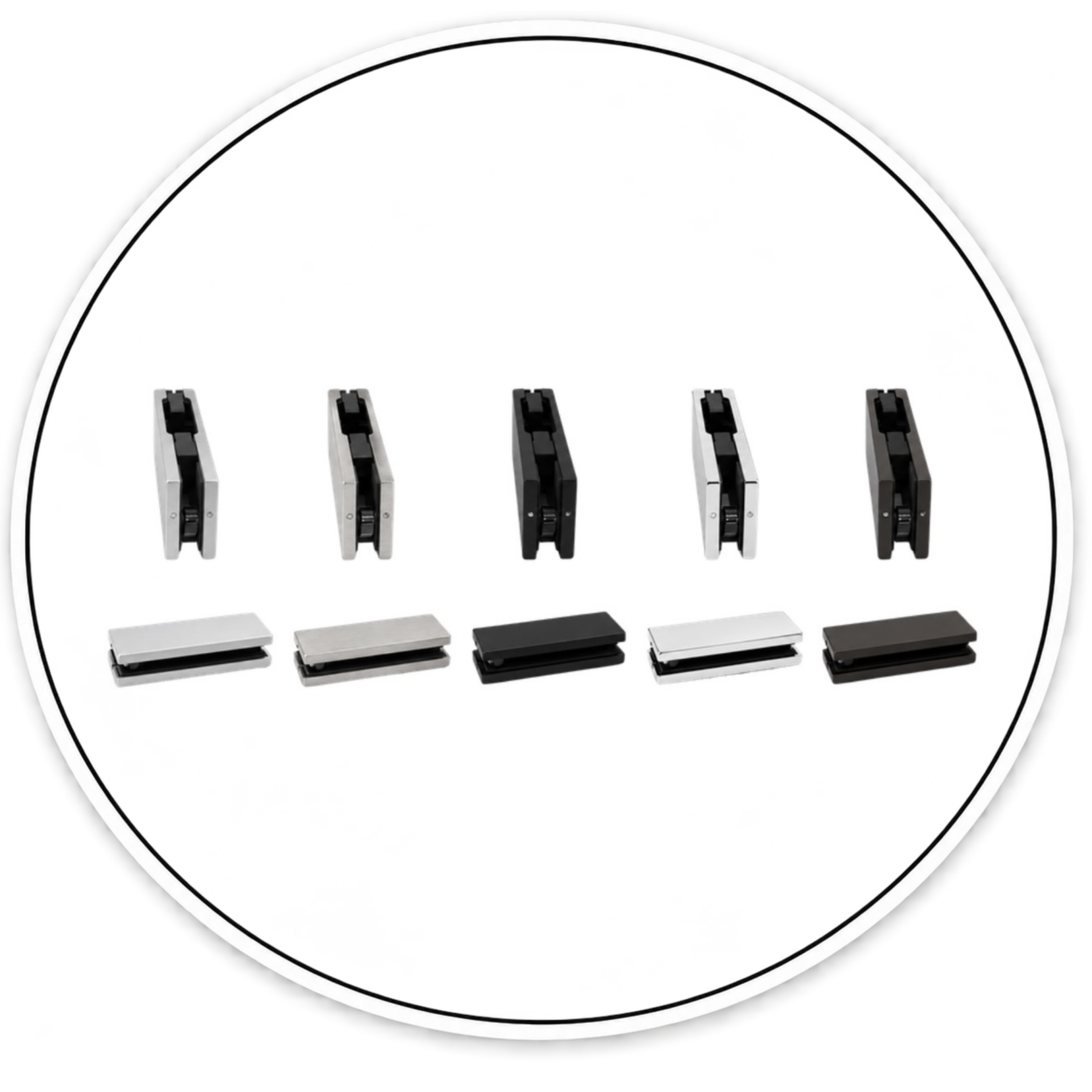 Link Hardware Top or Bottom Patch Fitting - Less Insert