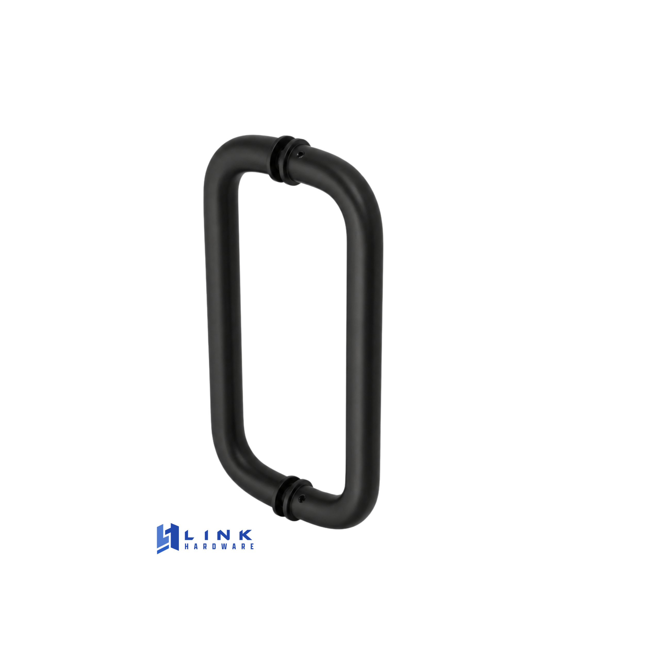Link Hardware 10" Back-to-Back Glass-Mounted Standard Pull Handle - Image 3