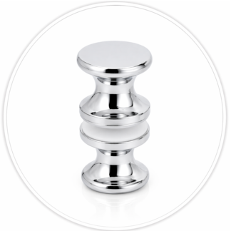 KN019 Contemporary Style Back-to-Back Shower Door Knobs