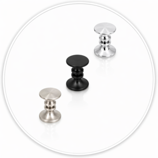 KN10 Traditional Style Back-to-Back Shower Doorknobs