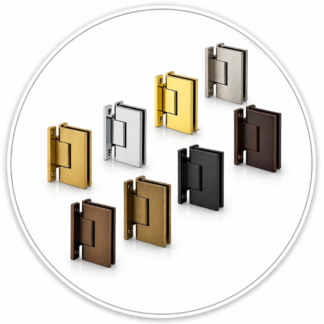 S037 Georgian 037 Series Wall-Mount H Back Plate Hinge
