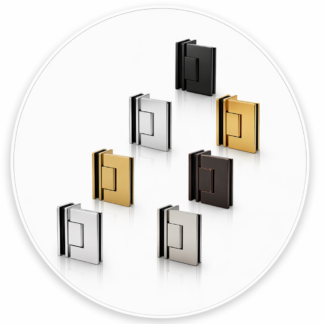 S092  Georgian Series 90° Glass to Glass Hinge