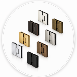 S180 Georgian Glass to Glass Standard Hinge