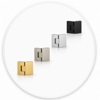 S345 Georgian Series Adjustable 135° Glass to Glass Hinge