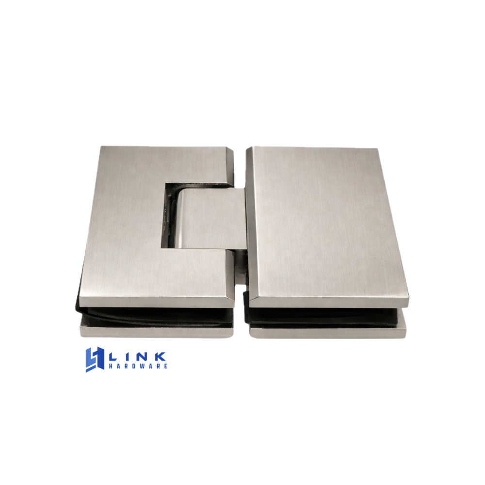 S380 Georgian Series Adjustable 180º Glass to Glass Hinge - Image 5