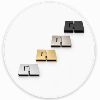 S380 Georgian Series Adjustable 180º Glass to Glass Hinge
