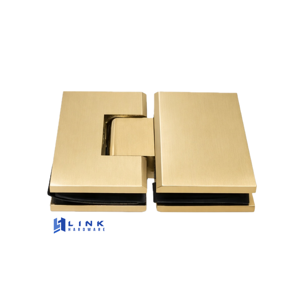S380 Georgian Series Adjustable 180º Glass to Glass Hinge - Image 4