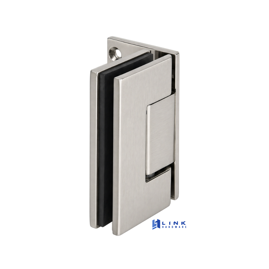 V044 Heavy Duty Venice Series Wall Mount Offset Back Plate Hinge - Image 2