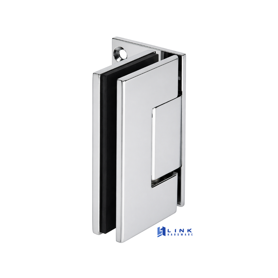 V044 Heavy Duty Venice Series Wall Mount Offset Back Plate Hinge - Image 4