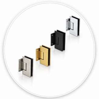 V074 Heavy Duty Venice Series Short Back Plate Wall Mount Hinge