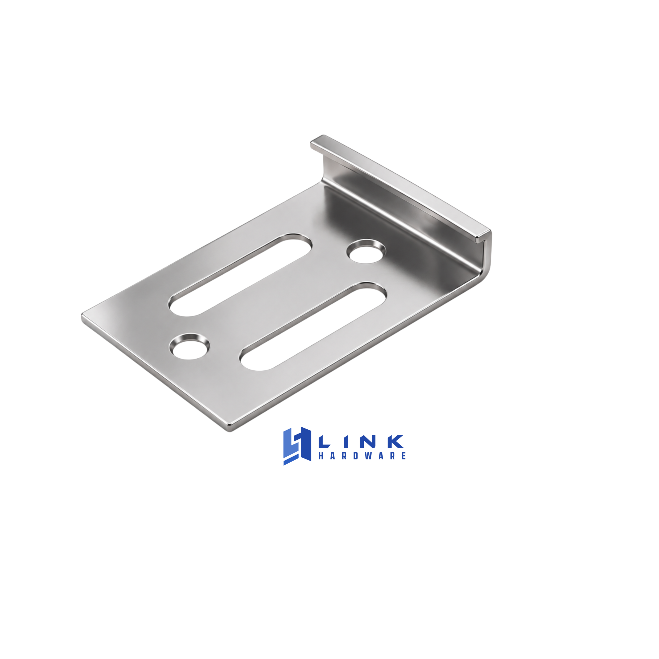Link Hardware Zinc Plated Vancouver Clip for 5 mm Mirror - Image 3