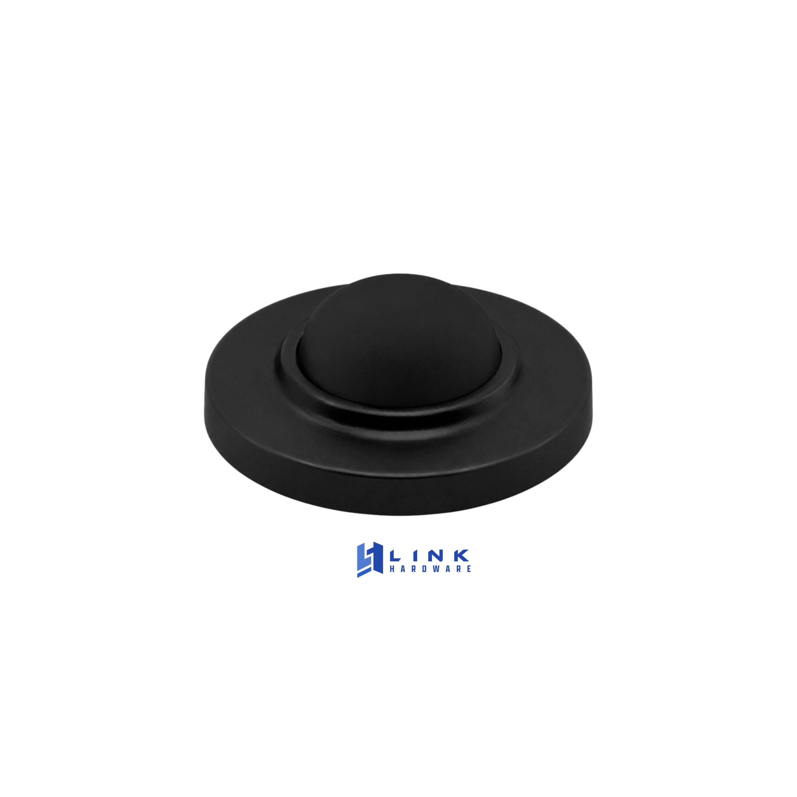 Link Hardware Bronze Wall-Mounted Convex Type Doorstop - Image 2