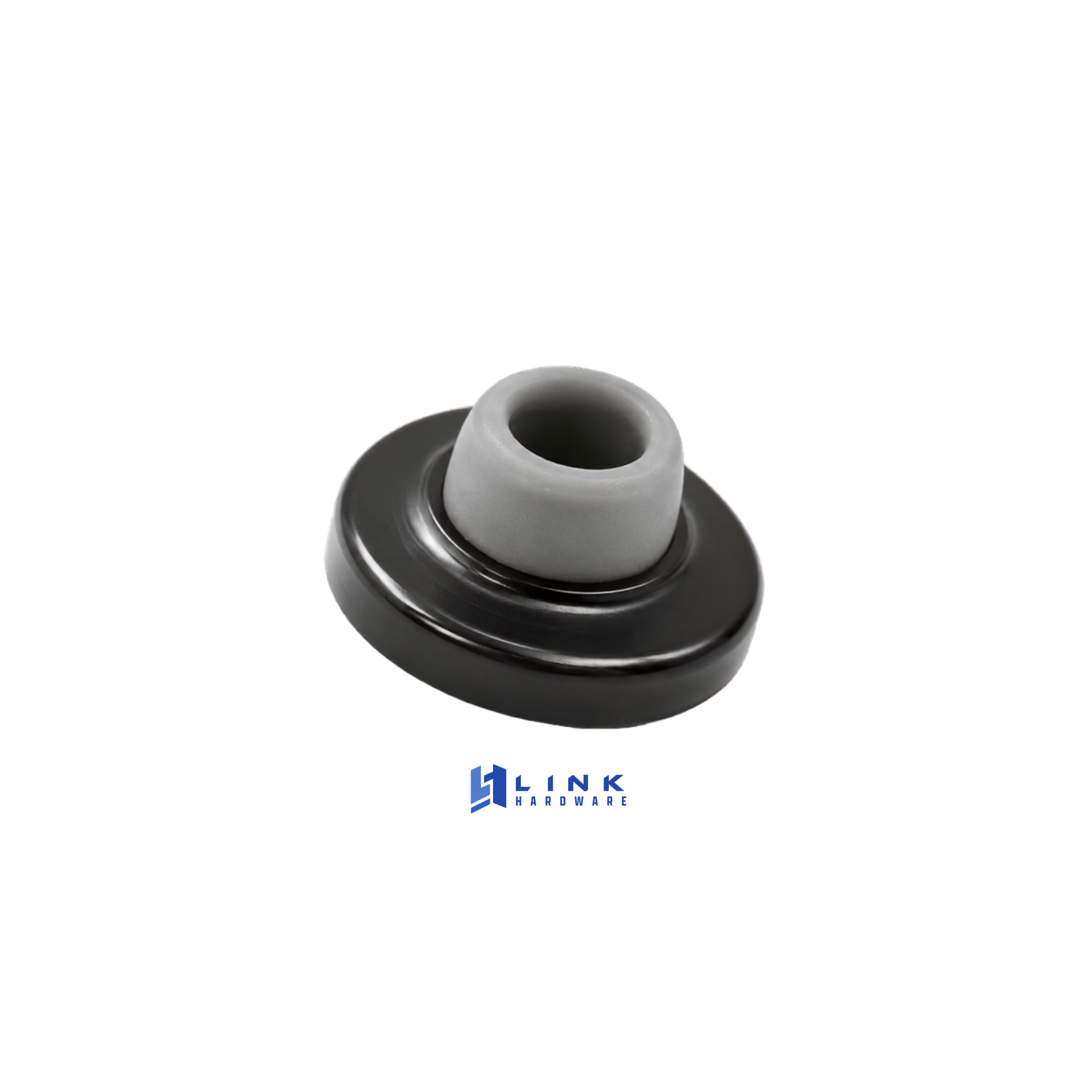 Link Hardware Concave Wall Doorstop - Bronze - Image 2