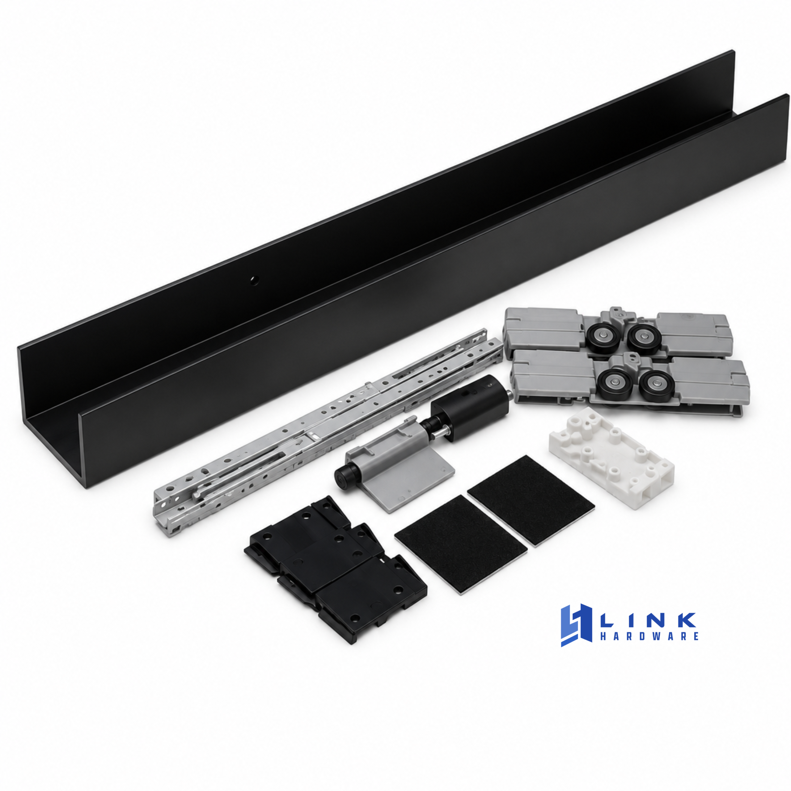 Link Hardware CH Single Sliding Door Kit with Soft Break - Image 4