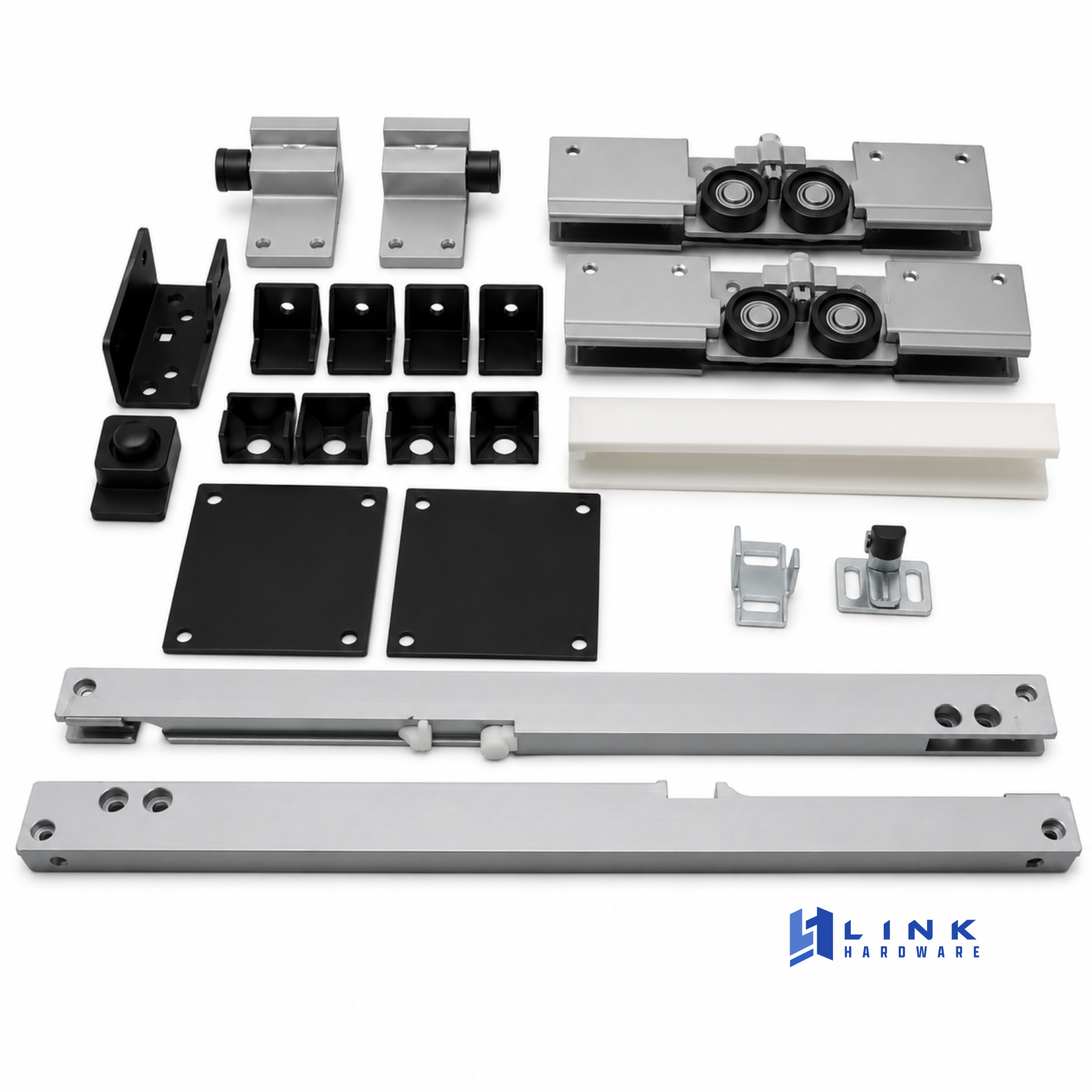 Link Hardware CH Single Sliding Door Kit with Soft Break - Image 5