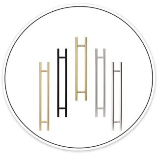 Link Hardware 48" Extra Length Ladder Style Back-to-Back Pull