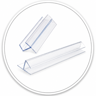 Link Hardware ‘Y’ Jamb Seal with Soft Leg for 3/8” Glass