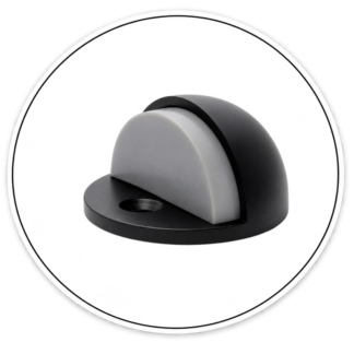 Link Hardware Floor Mounted Low-Profile 3/32" Base Dome Stop