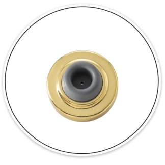 Link Hardware Wall-Mounted Concave Type Doorstop