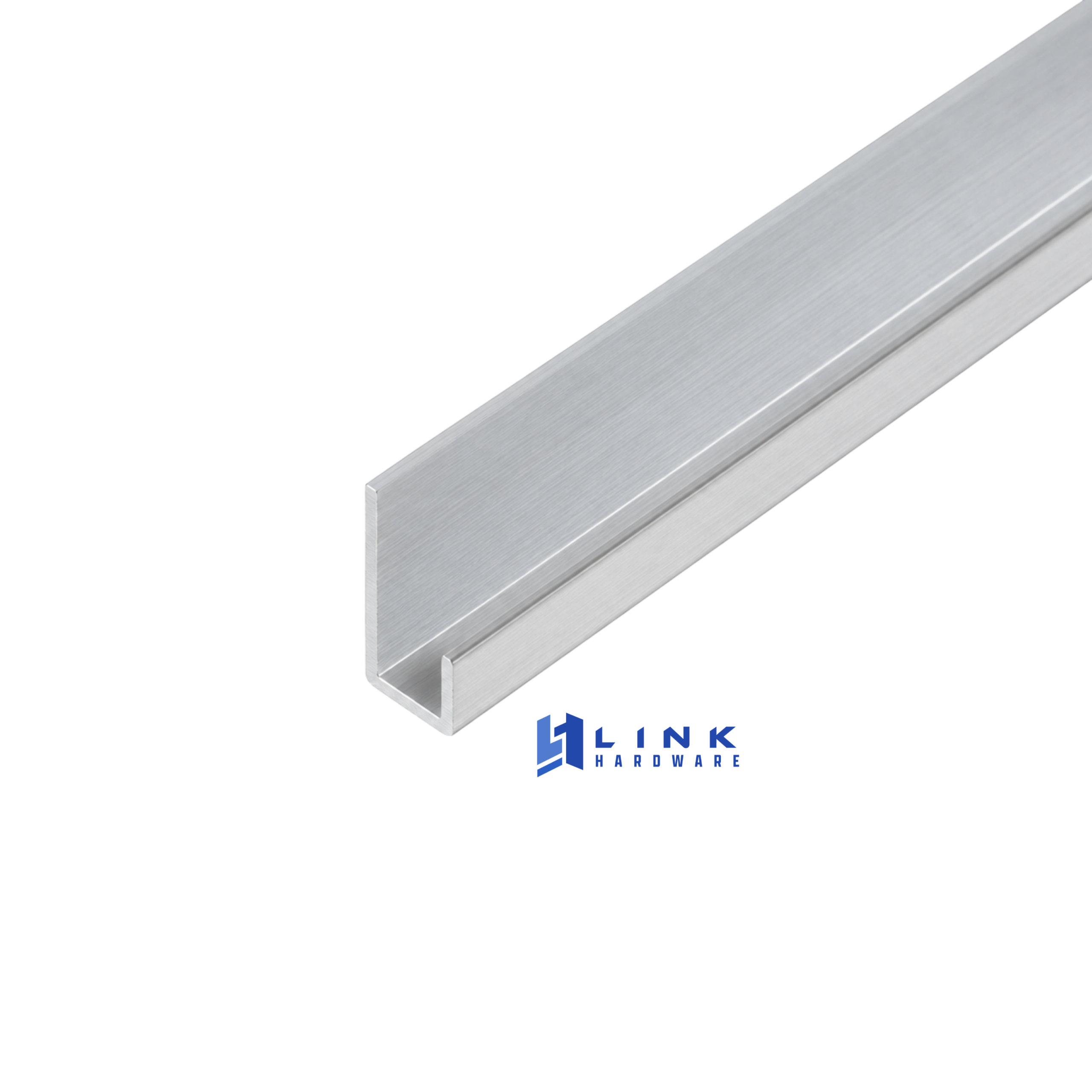 Link Hardware 1/4" Standard Aluminum J-Channel - Image 2