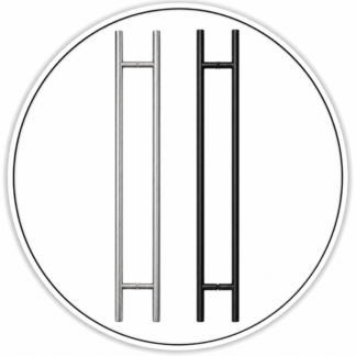 Link Hardware 60" Extra Length Ladder Style Back-to-Back Pull