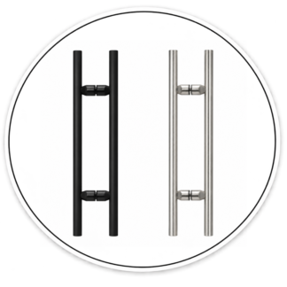 Link Hardware 24" Extra Length Offset Ladder Style Back-to-Back Pull