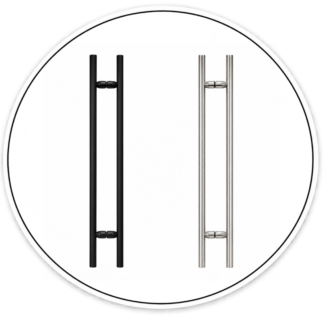 Link Hardware 36" Extra Length Offset Ladder Style Back-to-Back Pull Handle