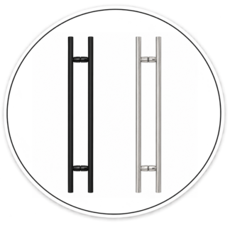 Link Hardware 48" Extra Length Offset Ladder Style Back-to-Back Pull