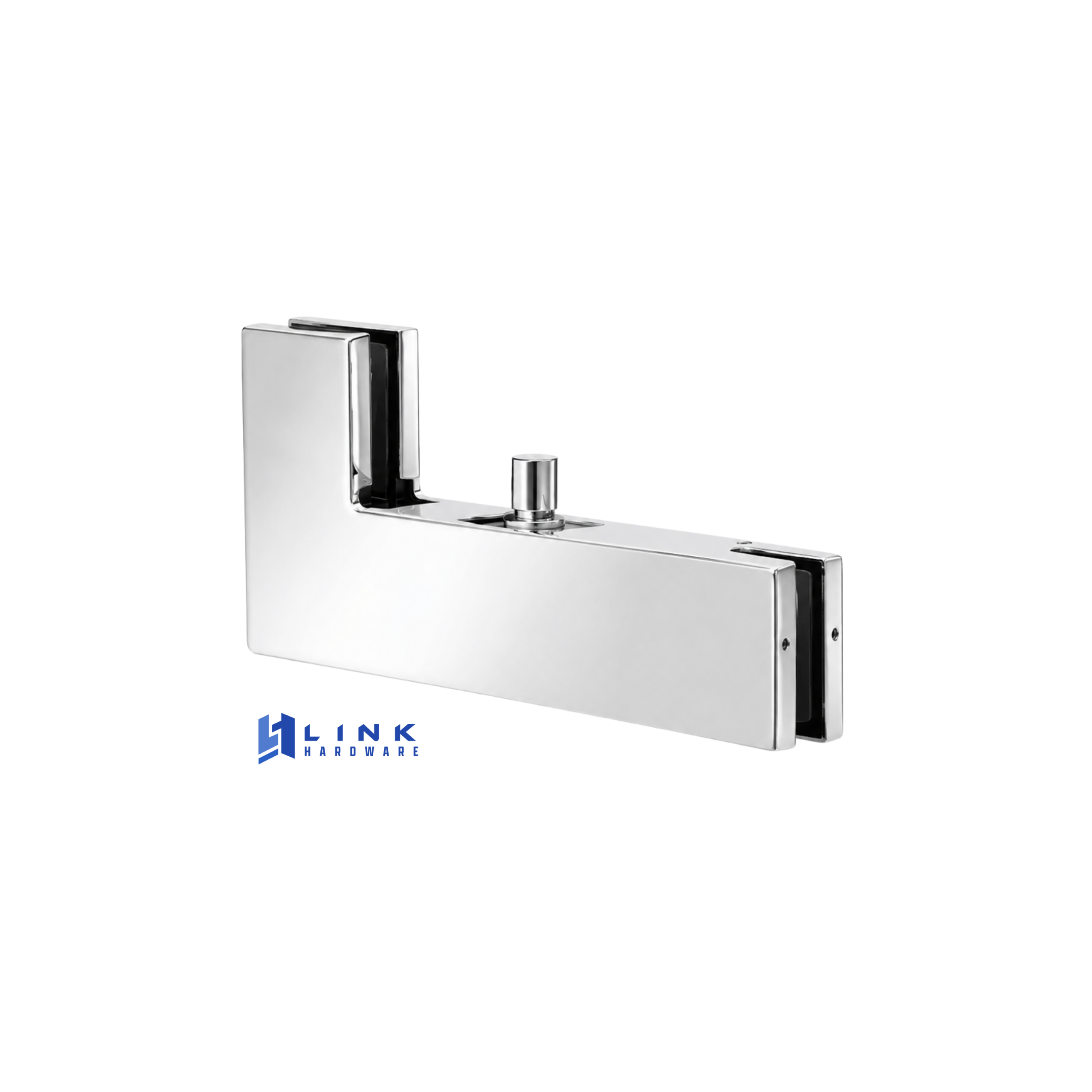 Link Hardware Glass Mounted Transom Patch - Image 6