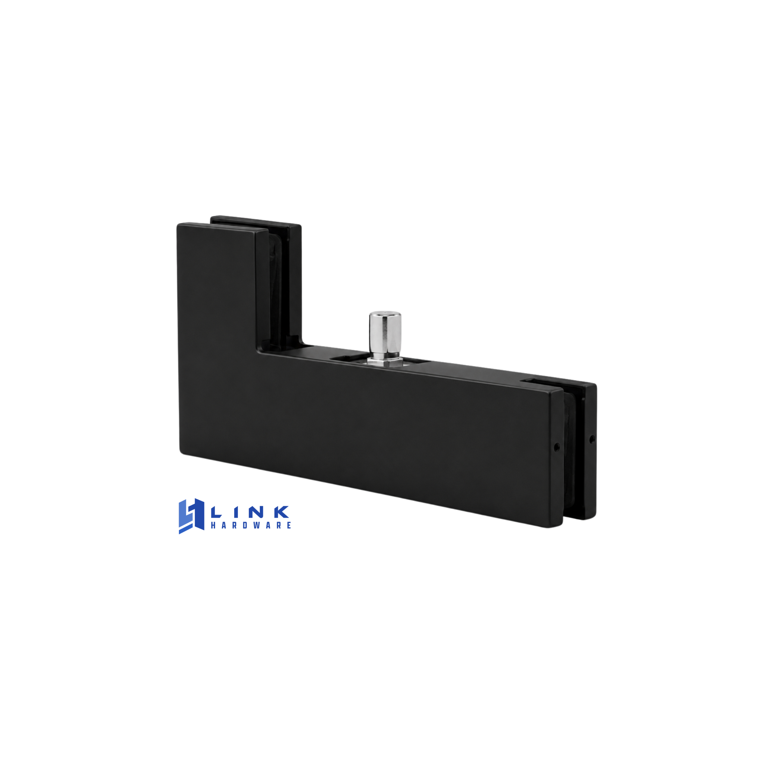 Link Hardware Glass Mounted Transom Patch - Image 5