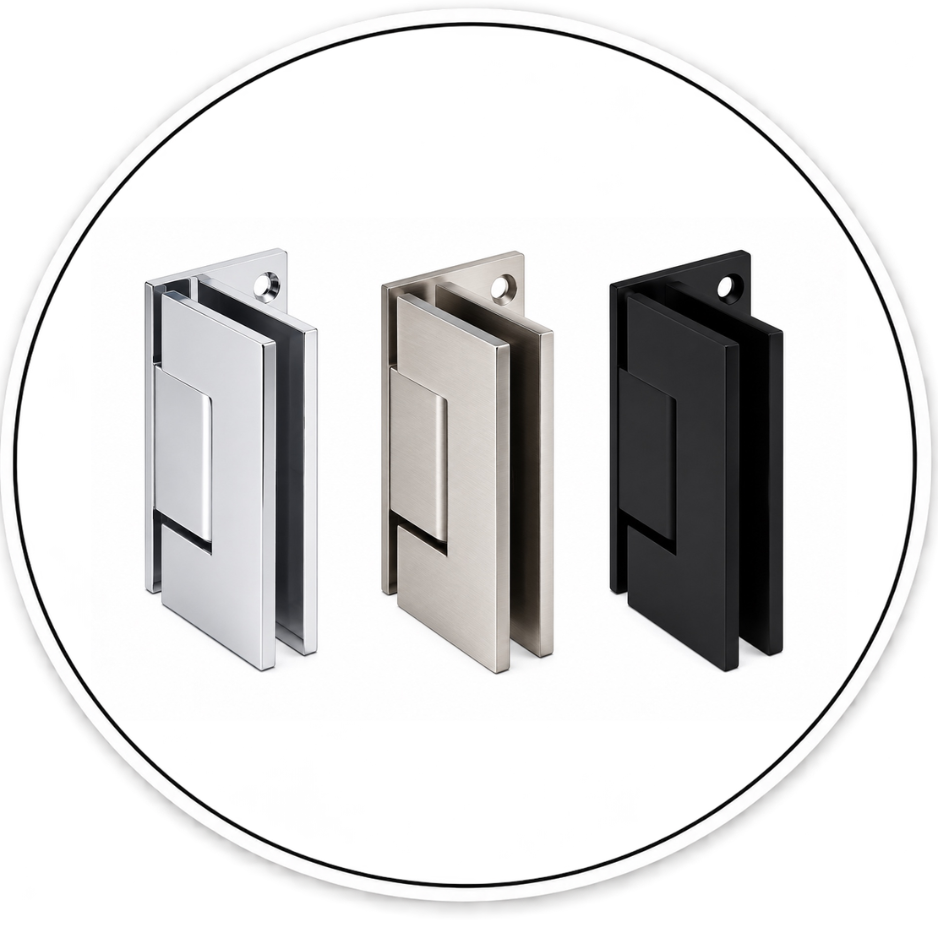 R044 Paris Series Wall-Mount Offset Back Plate Hinge