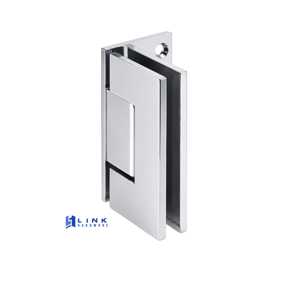 R044 Paris Series Wall-Mount Offset Back Plate Hinge - Image 3