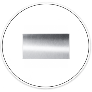 Link Hardware End Cap for L810 Series Standard Square Base Shoe