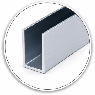 Link Hardware 1/2" Aluminum U-Channel