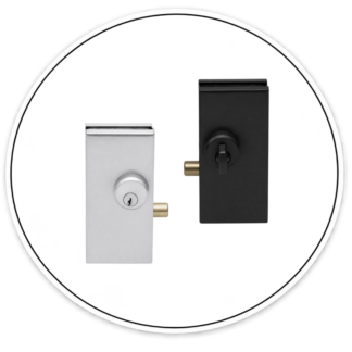 Link Hardware 2-3/4" x 5-5/8" Deadthrow Low-Profile Center Lock