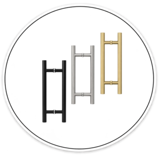 Link Hardware 18" Extra Length Ladder Style Back-to-Back Pull