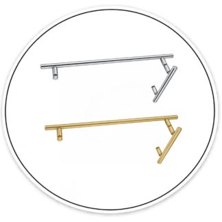 Link Hardware 6" x 18" Combo Ladder Style Pull and Towel Bar