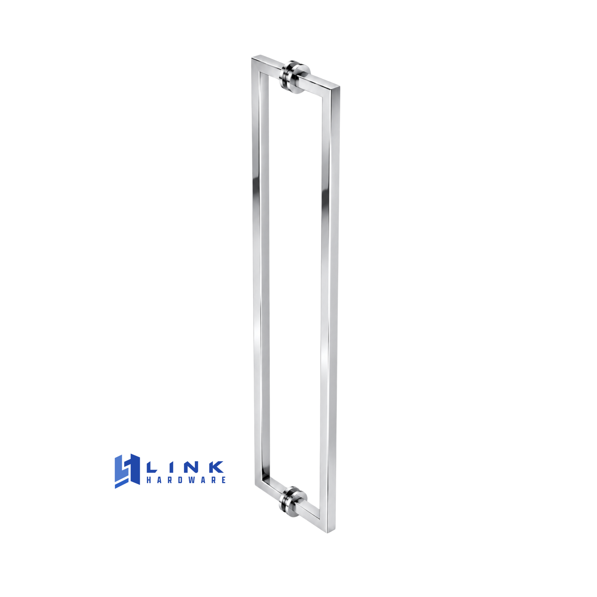 Link Hardware 18" Mitered Back-to-Back Towel Bar - Image 3