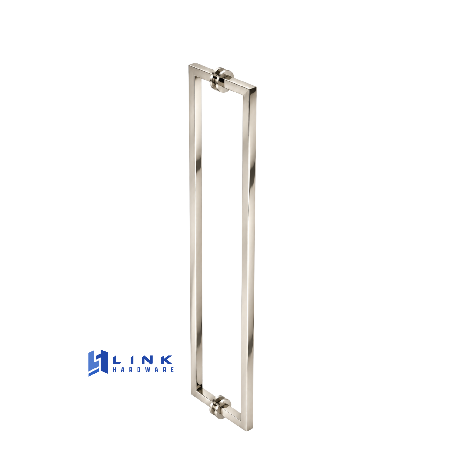 Link Hardware 18" Mitered Back-to-Back Towel Bar - Image 6