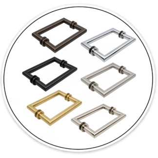 Link Hardware 6" Mitered Back-to-Back Pull Handle