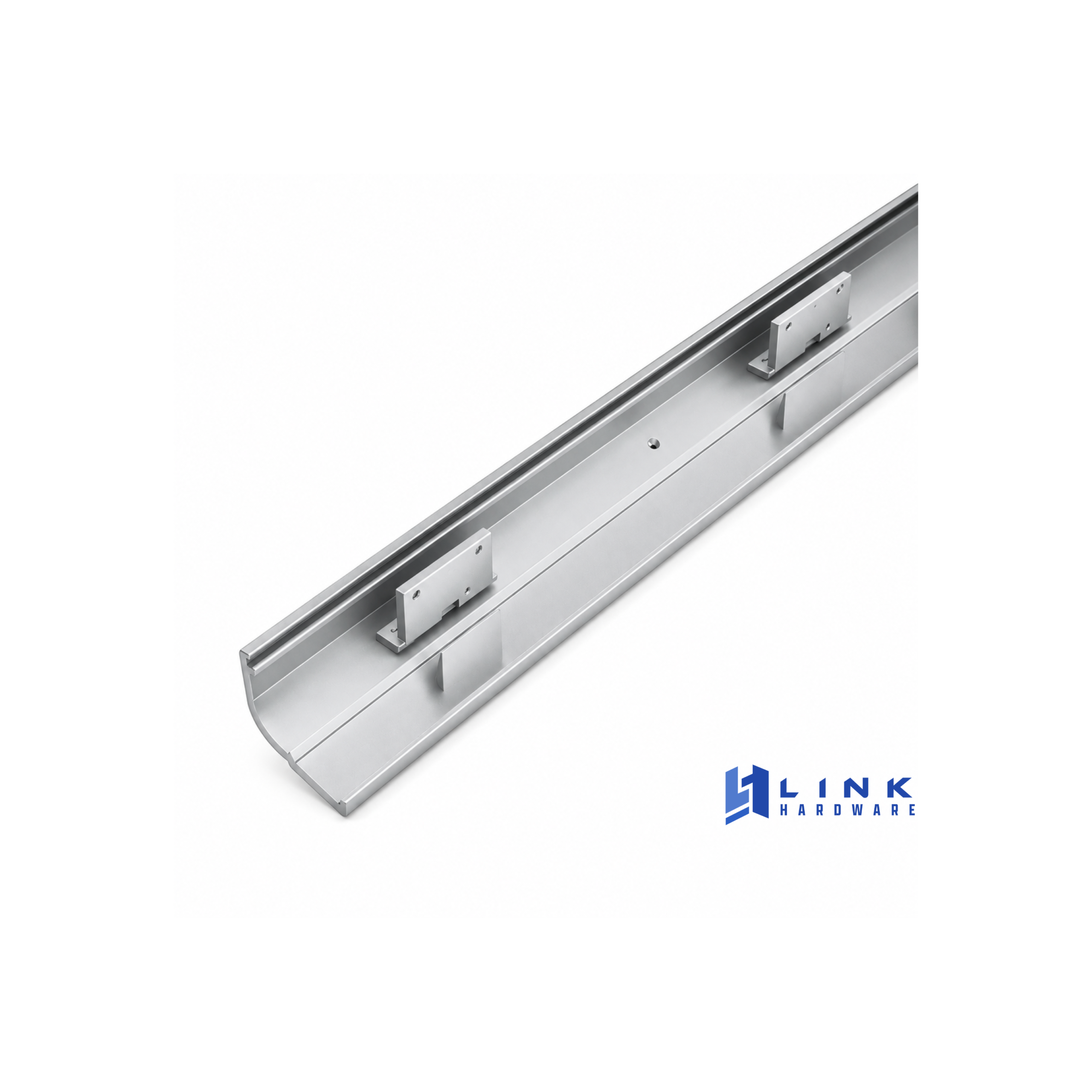 Link Hardware 10' Mechanical Glazing Channel for 3/8” to 1/2" - Image 2