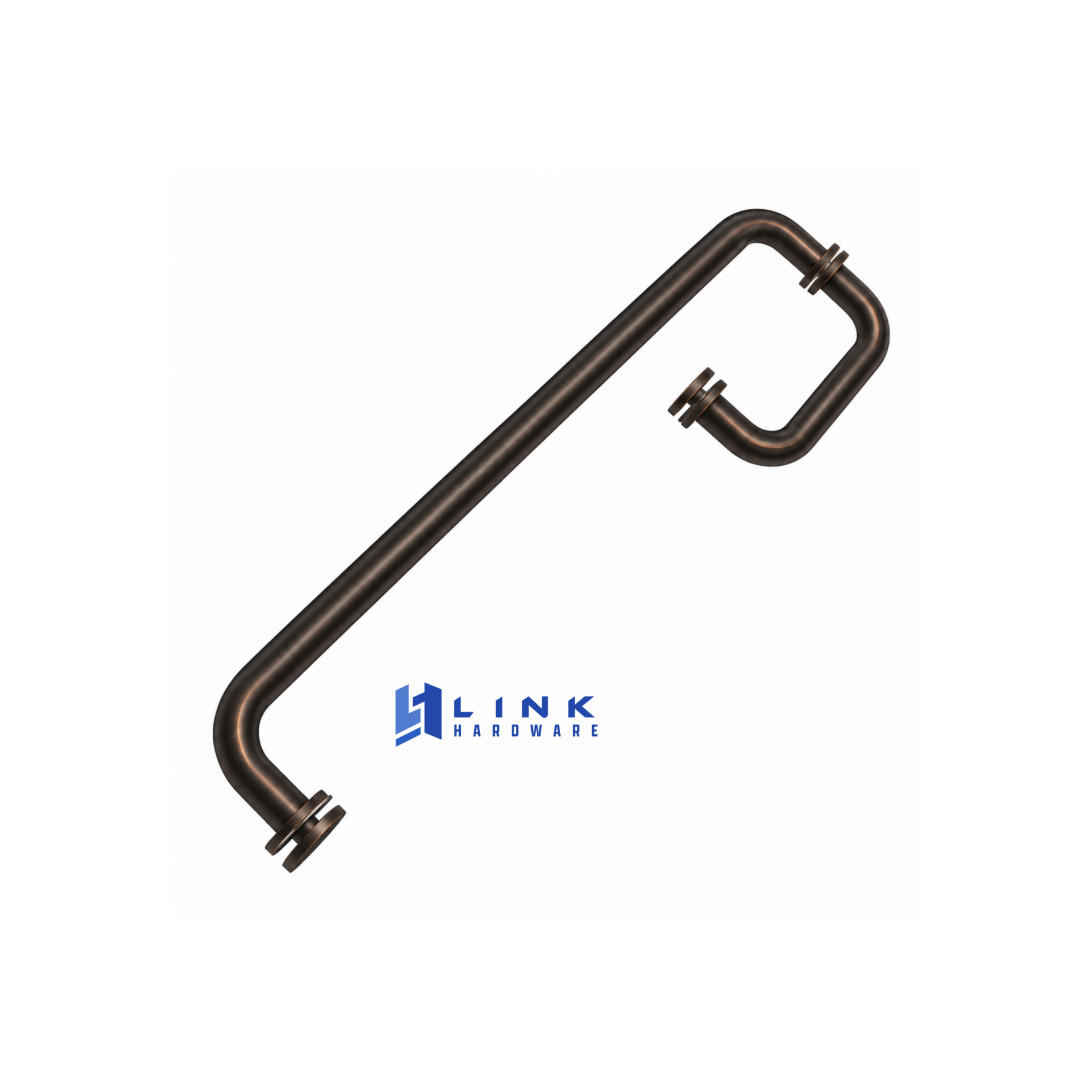 Link Hardware Round Combination 6" Pull Handle 18" Towel Bar - Image 6