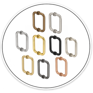 Link Hardware 6" Round Back-to-Back Pull Handles