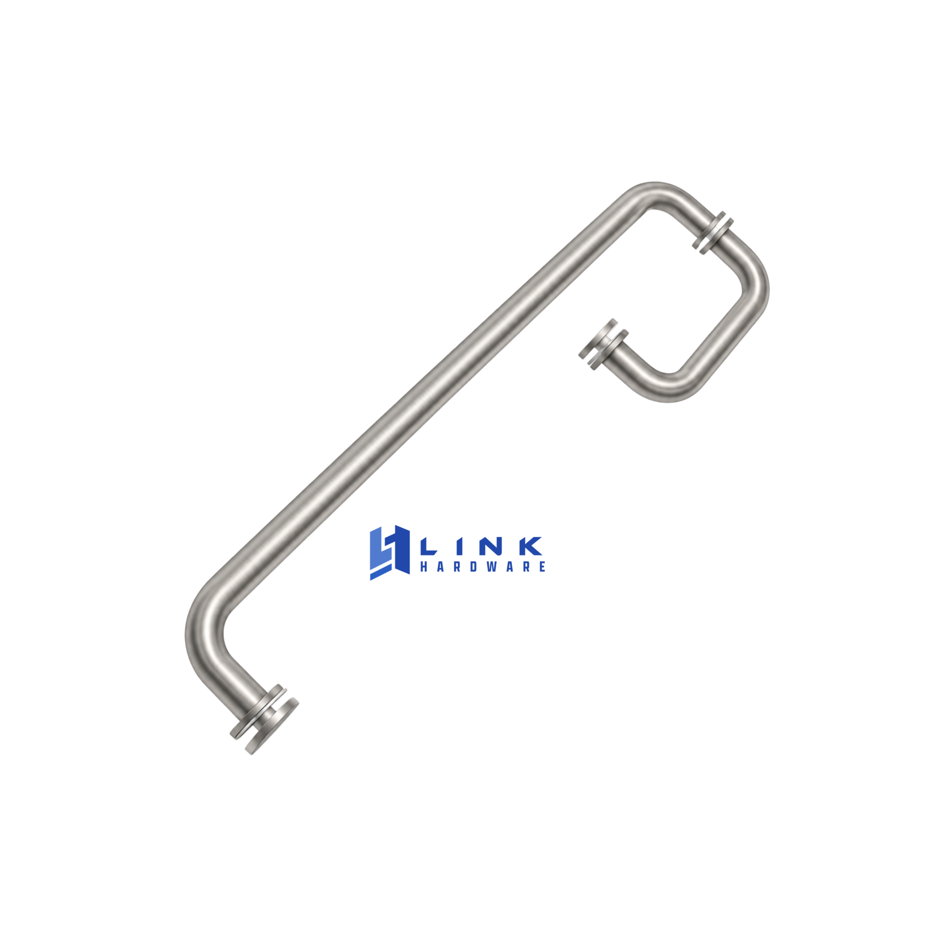 Link Hardware Round Combination 8" Pull Handle and 18" Towel Bar - Image 5