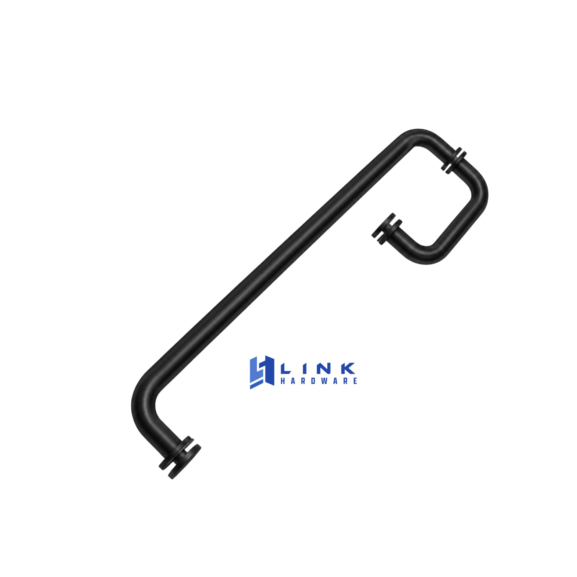 Link Hardware Round Combination 8" Pull Handle and 18" Towel Bar - Image 4
