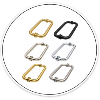 Link Hardware 8" Round Back-to-Back Pull Handles