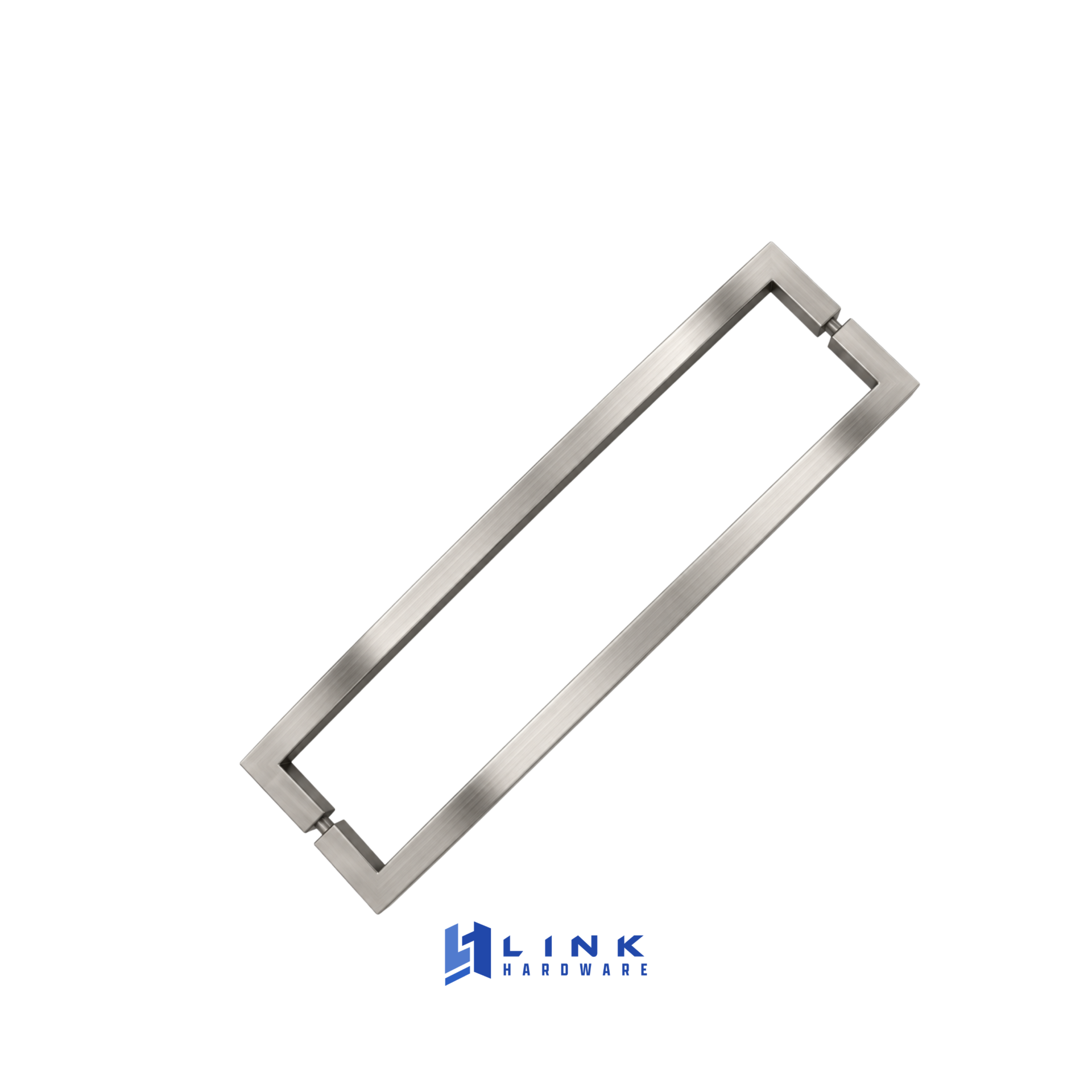 Link Hardware 12" Square Back-to-Back Pull Handle - Image 6