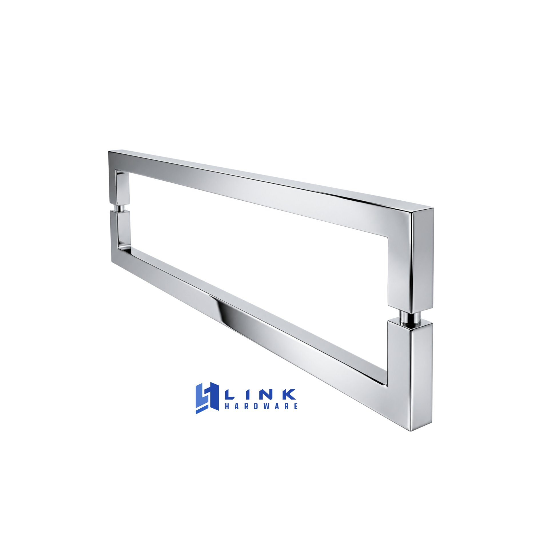 Link Hardware 12" Square Back-to-Back Pull Handle - Image 5